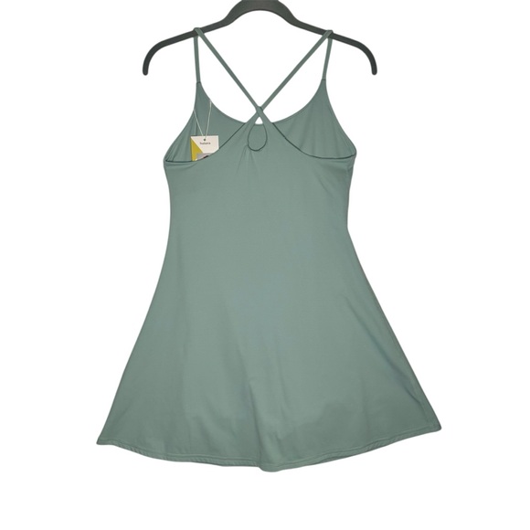Halara SoftlyZero Everyday Plush Active Seafoam Green Dress | Size Medium - Picture 5 of 9